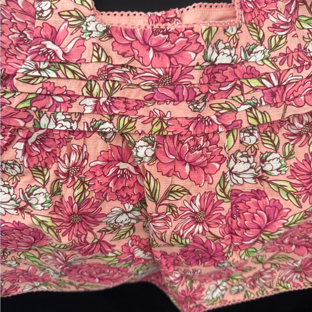 Floral Toddler Girls Tommy Bahama shirt in like new condition
